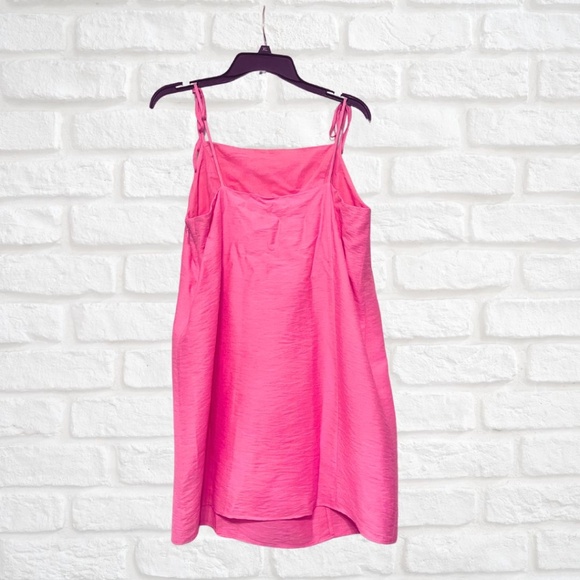 Chic Pink Sleeveless Dress - Picture 2 of 3